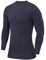 PowerLayer Compression Tops for Men Base Layers Men's Running Top Thermal Shirt - Crew Neck - Graphite, L