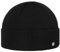 LIERYS Merino Feinstrick Dockermütze Damen/Herren - Strickmütze Merinowolle - Wintermütze Made in Germany - Wollmütze Herbst/Winter - Merinomütze schwarz One Size