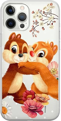 ERT GROUP mobile phone case for Iphone 12 PRO MAX original and officially Licensed Disney pattern Chip & Dale 003 optimally adapted to the shape of the mobile phone, partially transparent