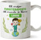 MUGFFINS Tazas Personalizadas para FISIOTERAPEUTA hombre - En Español - Eres Mejor del Mundo - 11 oz / 330 ml - Regalo Personalizable original y divertido