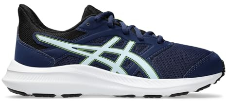 ASICS Jungen Jolt 4 Gs Sneaker, Blue Expanse Cool Grey, 36 EU
