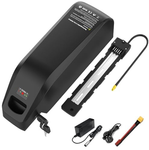【UK warehouse】52V 25AH E-Bike Battery Lithium Battery With Charger/Anderson /XT60 XLR connector for 52V 250W 300W 400W 500W 600W 700W 800W 900W 1000W 1200W 1500W Motor (HN06-52V25AH (BMS:40A))