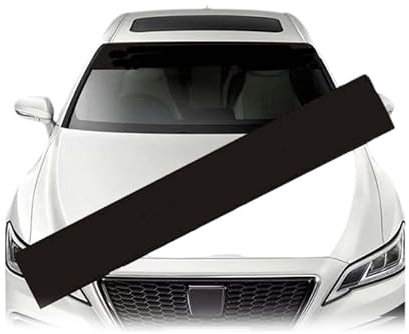 YYTERI Auto-Windschutzscheiben-Aufkleber, für Audi A4 B8 Avant 2007-2015-Autofenster-Aufkleber, Sonnenschutzstreifen für Auto-Windschutzscheibe