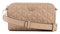 GUESS Damen Kori Status Crossbody Umhängetasche, Beige