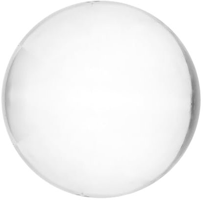 PRETYZOOM Esfera De Bola De Cristal para Fotografía y Esfera De Cristal Sólida y Blanca