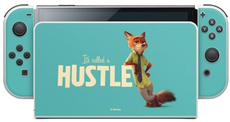 DeinDesign Skin kompatibel mit Nintendo Switch OLED Folie Sticker Fuchs Disney Zoomania
