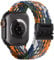 Geflochtenes Armbänder für Apple Watch Ultra/2 Armband 49mm 46mm 40mm 44mm 45mm 41mm 42mm 38mm,Elastisches Nylon Strap Fallschirmverschluss Band für Apple Watch 10 iWatch 9 8 7 6 5 4 3 SE/2 Apfelband