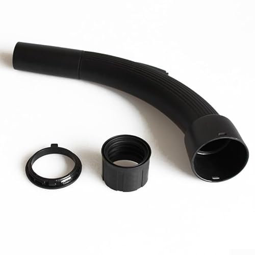 Lastdaytime Ugello tubo connettore curvo in plastica,per aspirapolvere diametro 32mm,Maniglia tubo aspirapolvere 32mm,Plastica PP