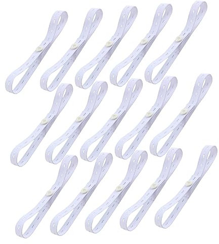 Yardwe 15stücke Windel-festschnallen Elastische Windel-befestigungsschnallen Verstellbare Junge Mädchen-windelgürtel Windel-haltergürtel Mit Schnallen