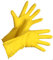 Ansell Ringelblume w62y gelb Latex Handschuhe hausmeisterdienste Reinigung Haushalt 13–0516/16 (12 Paar), gelb