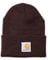 Carhartt Wintermütze für Sie und Ihn, OFA, 100% Polyacryl,elastisch, Braun, Einheitsgröße