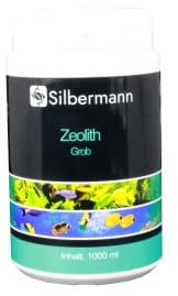 Silbermann Zeolith - Klinoptilolith als Filtermaterial für Meer- und Süßwasseraquarien fein grob oder Pulver (grob, 1000 ml)