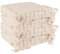 Nicola Spring Cream Seat Cushions - Pack of 4 - French Mattress Dining Chair Cushions Seat Pads Indoor Kitchen Outdoor Garden Patio Chair Pad Dining Bolster Pillow