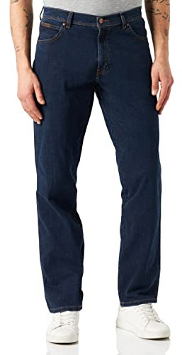 Wrangler Herren Jeans Texas Slim Fit Jeanshose, Cross Game ,34W / 36L