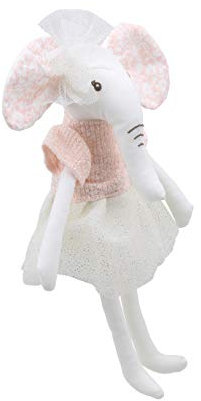 Wilberry Lino Elefante Peluche, Rosa pallido