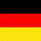 Tischdeko 20 Stück Serviette Flagge Deutschland Fahne