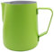 Abcsea 1 Piece Stainless Steel Milk Frothing Pitcher Jug, Milk Frother jug, Milk Foaming Jug for Coffee and Latte Art, Green 600ml/20oz
