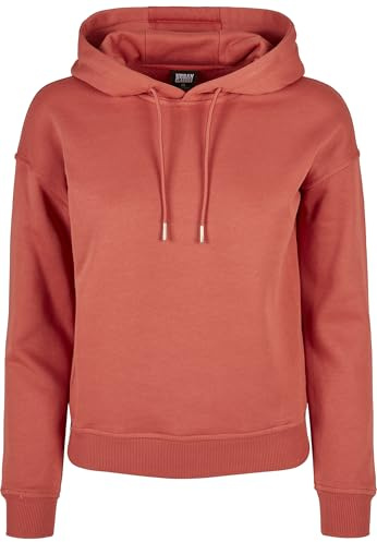 Urban Classics Damen Ladies Hoody Kapuzenpullover, redearth, XS