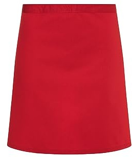 Karlowsky BVS 2 PURE Vorbinder BASIC, 65% Polyester/35% Baumwolle, Rot, Einheitsgröße