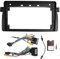sound-way - Kit Montaje Autoradio, Marco 9 Pulgadas Radio para Coche, Adaptador Compatible con BMW 3 Series (E46) 1998-2005