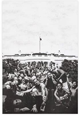 FABIVA Kendrick Lamar Poster To Pimp A Butterfly Tracklist Album Cover Leinwand Poster Wandkunst Dekor Druck Bild Gemälde für Wohnzimmer Schlafzimmer Dekoration Unframe 20 x 30 cm