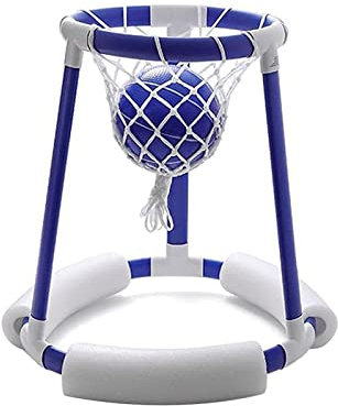 Pool Basketball Hoop, Flotante Canasta Juguetes Piscina Juegos, Juego de Accesorios de Baloncesto Flotante, Juego de Piscina de Baloncesto de Verano para niños y Adultos