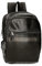 Pepe Jeans Horley Zaini in poliestere e dettagli in finta pelle, Nero, marrone, portatile, Nero, Taglia unica, Zaino PC