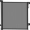 DIKOTS Dual Lock Black Retractable Stair Gates for baby & Pet - Extends to 140 cm wide, 86 cm tall gate - Retractable Stair Gates for Dogs, black baby gate for stairs, Indoor & doorways