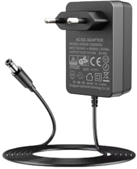 RUITROLIKER Compatibile con alimentatore di rete AC da 12 V 2 A per Fritz Box WLAN Router 7570 a 7490 dopo 7430 router