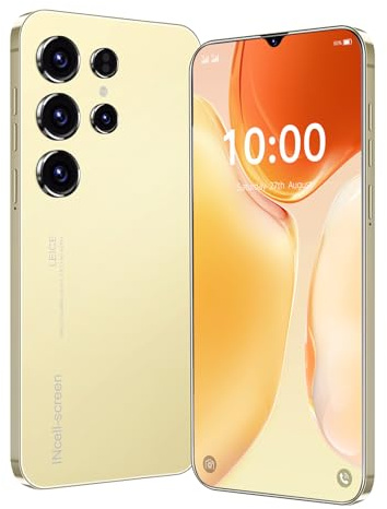 Fine Life Pro Téléphone déverrouillé, écran de 6,3 Pouces, Double Appareil Photo, Double Carte SIM, 2GBRAM + 16GBROM / TF128GB, 4G FDD - LTE，Convient aux utilisateurs débutants (5light Gold)