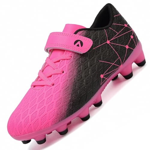 LECYGNB Boys Football Boots Kids Girls Athletics Training Astro Turf Soccer Shoes Teenager Profession Competition Indoor Outdoor Sneakers Unisex