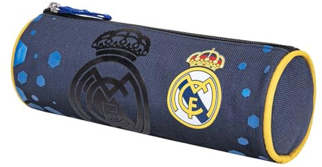 Quo Vadis - Trousse scolaire - Ronde - Real Madrid - Multicolore - 23x8x8 cm - Toile (polyester) - 1 compartiment(s)