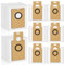 Lot de 8 Sacs à Poussière pour Aspirateur Robot Tapo RV20Max Plus / RV30Max Plus, 3,2L Sac de Rechange pour Aspirateur Grande Capacité