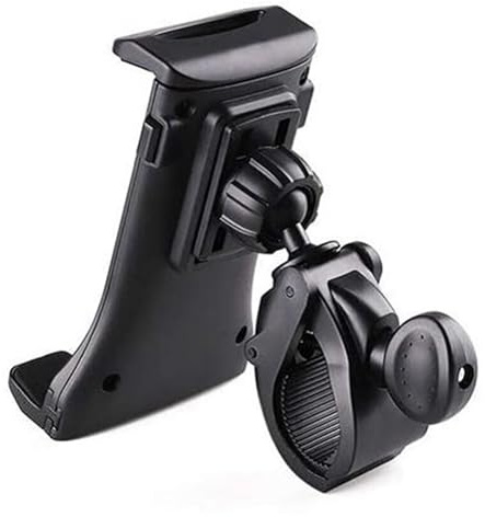Soporte Móvil Moto Soporte para Tableta para Manillar de Gimnasio, Cinta de Correr, Bicicleta, Tableta, teléfono móvil, Soporte de Mango Ajustable