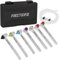 FIRSTINFO F3523 | 7Pcs, 12 Point | Brake Bleeder Wrench Set | 7-12mm & 3/8-Inch | with Bleeder Hose & Non-Return Check Valve
