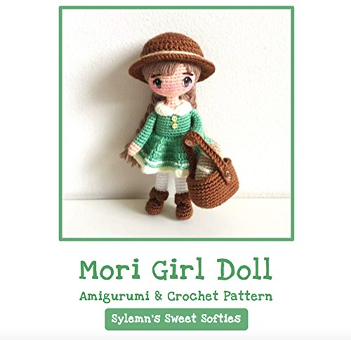 Mori Kei Girl Art Doll Amigurumi Crochet Pattern and Tutorial (Darling Dolls) (English Edition)