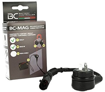 Kit de connexion magnétique pour tous les chargeurs de batterie BC (12V max 15 Amp) - Paire des connecteurs BC MAG-M + BC MAG-F - Made in Italy