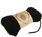 Baumwollkordel Kordel Baumwolle makramee garn 5mm - Baumwollgarn baumwollschnur baumwollseil kordelband mit Polyester-Kern 100M farbig Schwarz Baumwolle