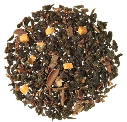 TEA SHOP - Té Oolong (azul) Créme Brûlée 500g - 250 Tazas - Formato a Granel - En Hojas - Cremoso y Dulce - Detox y Digestivo