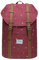 KAUKKO Schöner und durchdachter Rucksack mit Laptopfach für 15 Zoll Schule Uni 22L, Maroonep6-5 Polyester, Taille unique, Schulranzen