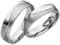 JC Trauringe 2 x Eheringe 925 Silber PAARPREIS inkl. Diamant und Gravur Ehe-ringe Verlobungs-ringe Brillant Heiraten Wedding Rings Partnerringe Platin Gold Weißgold S060