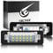 TECTICO LED Kennzeichenbeleuchtung Nummernschildbeleuchtung SMD Canbus 6000K Xenon Weiß Kompatibel mit Benz E-Klasse W210 C-Klasse W202, 2 Stücke