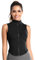 SotRong Sleeveless Sports Jacket Full Zip Workout Tops for Women Workout Yoga Shirts Muscle Tank Athletic Running Tank Tops White S