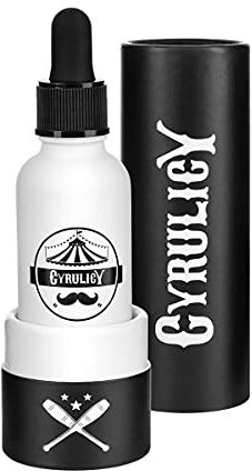 Cyrulicy Bartöl herren 30ml Bartöl wachstum naturel I Bart Pflegeprodukte Premium Bart Conditioner Beard Oil for Men I Bart dichter Machen I weichmacher I Vollbart I Jongleur