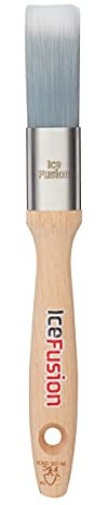 ProDec Advance 1 inch Ice Fusion Trade Professional Synthetic Paint Brush for an Ultra-Smooth Finish Painting with Emulsion, Gloss and Satin Paints on Walls, Ceilings, Wood and Metal, 1 25mm