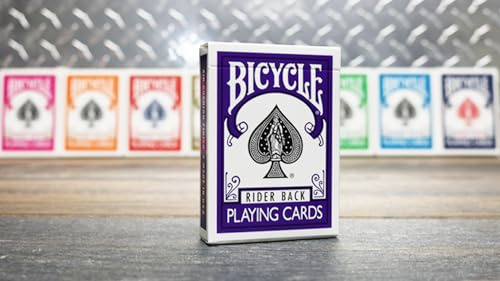 Murphy's Magic Supplies, Inc. Bicycle Purple Playing Cards by US Playing Card Co | Cooles Pokerdeck zum Sammeln | Karten für Zauberer und Zaubertricks