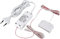 12V Mini-Amp, LED Trafo Netzteil 7W, Euro-Stecker, 6-Fach-Verteiler, 3X 2m Kabel