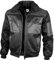 Qualitex - Pilotenjacke 4 in 1 - Kragen und Ärmel abtrennbar - mehrere Farben (5XL, Schwarz/Grau)