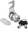 Hecfu 1 Pack Cam Locks RV Storage Locks, Mailbox Lock 5/8 Cam Lock Keyed Alike, Toolbox Locks Replacement Lock for File Cabinet Storage Door on Camper, Zinc Alloy