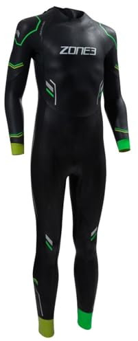 ZONE3 Junior Adventure Triathlon/Open Water Swimming Wetsuit Full Body Suit For Diving, Surfing, Water Sports (S)